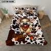 Joycorner Charolais Cute Cow Attitude Bedding Set 3D All Over Printed