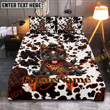 Joycorner Horse Funny Farm Animal Bedding Set 3D All Over Printed