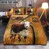 Joycorner Cattle Cow Western Leather Bedding Set 3D All Over Printed  (8 Breeds)