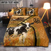 Joycorner Cattle Cow Western Leather Bedding Set 3D All Over Printed  (8 Breeds)