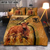 Joycorner Cattle Cow Western Leather Bedding Set 3D All Over Printed  (8 Breeds)