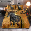 Joycorner Horse Western Leather Bedding Set 3D All Over Printed  (9 Breeds)