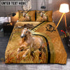 Joycorner Horse Western Leather Bedding Set 3D All Over Printed  (9 Breeds)