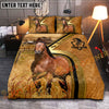 Joycorner Horse Western Leather Bedding Set 3D All Over Printed  (9 Breeds)