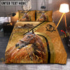 Joycorner Horse Western Leather Bedding Set 3D All Over Printed  (9 Breeds)
