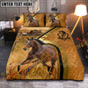 Joycorner Horse Western Leather Bedding Set 3D All Over Printed  (9 Breeds)