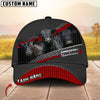 Joycorners Cattle Cow Honeycomb Metal Industrial Personalized Name 3D Cap (10 Breeds)