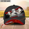 Joycorners Cattle Cow Honeycomb Metal Industrial Personalized Name 3D Cap (10 Breeds)