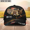 Joycorners Cattle Cow USA Rustic Barn Farmhouse Personalized Name 3D Cap (10 Breeds)
