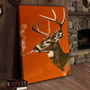 Joycorners Deer Pop Art with Smoke Wrapped Canvas