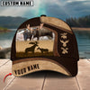 Joycorners Premium Couple Moose Hunting Collab Artist Classic Personalized Cap