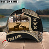 Joycorners Premium Couple Moose Hunting Collab Artist Classic Personalized Cap