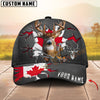 Joycorners Deer Hunting Cap Crack Flag Personalized Name 3D Cap (4 Colors)