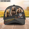 Joycorners Hunting Style Metal Mesh Cap Personalized Name 3D Cap
