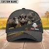Joycorners Hunting Style Metal Mesh Cap Personalized Name 3D Cap