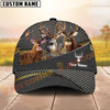 Joycorners Hunting Style Metal Mesh Cap Personalized Name 3D Cap