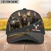 Joycorners Hunting Style Metal Mesh Cap Personalized Name 3D Cap
