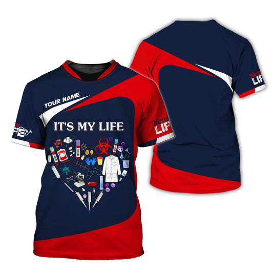 Joycorners Personalized Nurse Life Shirt - Embrace Your Passion for Nursing MT2509