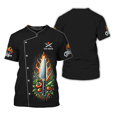 Joycorners Personalized Chef's Mastery Shirt - Unleash Your Culinary Passion MT2509