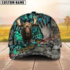 Joycorners Moose Hunting Hunter Antlers Skull Camo Custom Name 3D Cap (7 Colors)