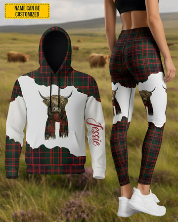 Joycorners Cow Christmas - Personalized Hoodie And Leggings LM2811