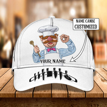 Joycorners Chef Customized Name Cap