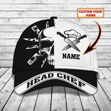 Joycorners Chef 45 Customized Name Cap