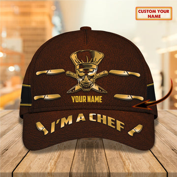 Joycorners Chef 54 Customized Name Cap