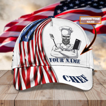 Joycorners Chef 47 Customized Name Cap