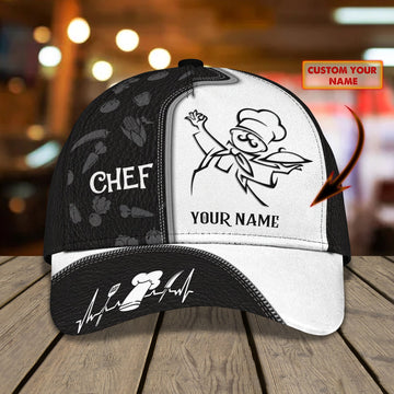 Joycorners Chef 35 Customized Name Cap