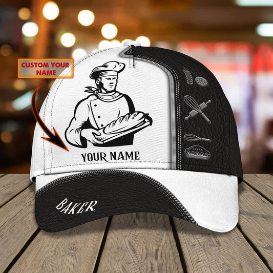 Joycorners Baker Customized Name Cap