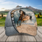 Joycorners Wild Horse Customized Name Cap