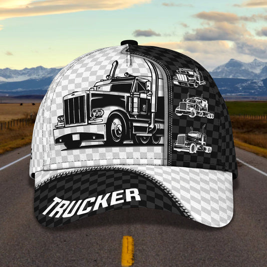 Joycorners Trucker Customized Name 3D Cap