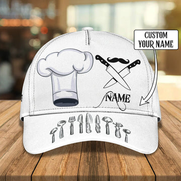 Joycorners Chef 28 Customized Name Cap