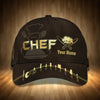 Joycorners Chef 11 Customized Name Cap