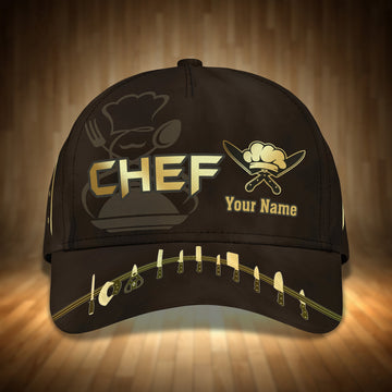 Joycorners Chef 11 Customized Name Cap