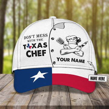 Joycorners Chef 24 Customized Name Cap
