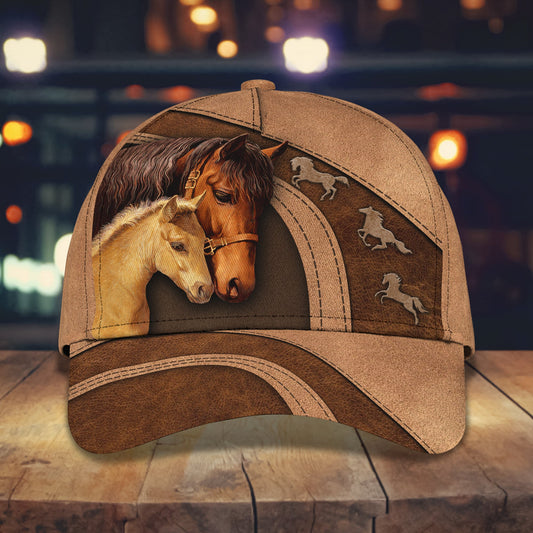 Joycorners Horses Customized Name Cap