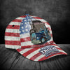 Joycorners Trucker USA Customized Name 3D Cap