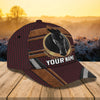 Joycorners Black Horse Customized Name Cap