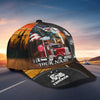 Joycorners Eagle Pride Trucker Customized Name 3D Cap