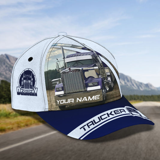 Joycorners  Cool Trucker Customized Name 3D Cap