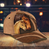 Joycorners Horses Customized Name Cap