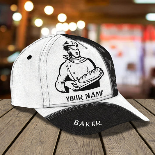 Joycorners Baker Customized Name Cap