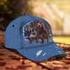Joycorners Dachshund Love Jeans Customized Name And Dog Cap