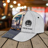 Joycorners Trucker Don't Stop Customized Name 3D Cap