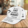Joycorners Chef 38 Customized Name Cap