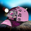 Joycorners Trucker Girl Customized Name 3D Cap