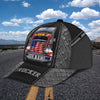 Joycorners Trucker America Customized Name 3D Cap