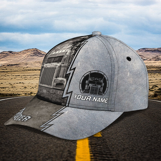 Joycorners  Cool Trucker 2 Customized Name 3D Cap